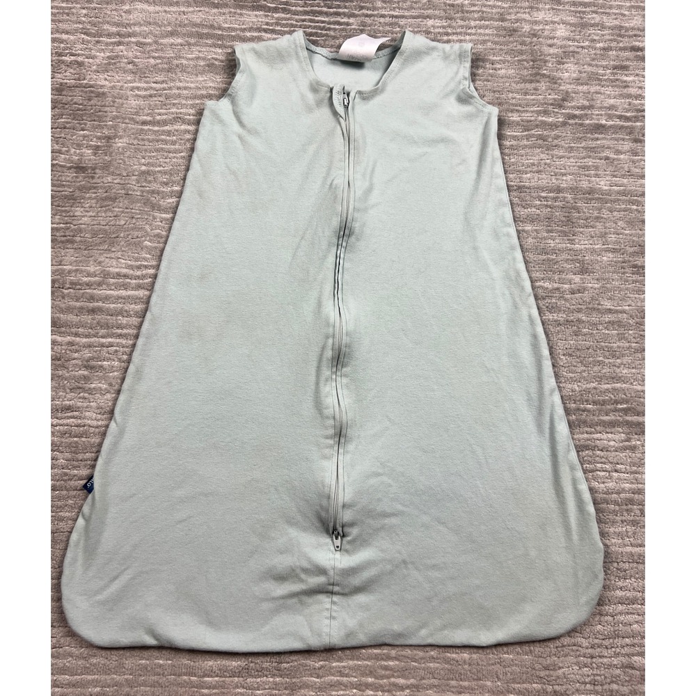 HALO SleepSack Wearable Blanket Unisex Medium 6-12M Blue Green Cotton Sleeveless